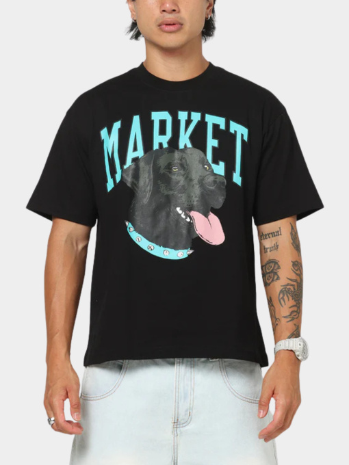 Футболки и поло Market модель MKT26Q2-SS0641-BLACK Фото