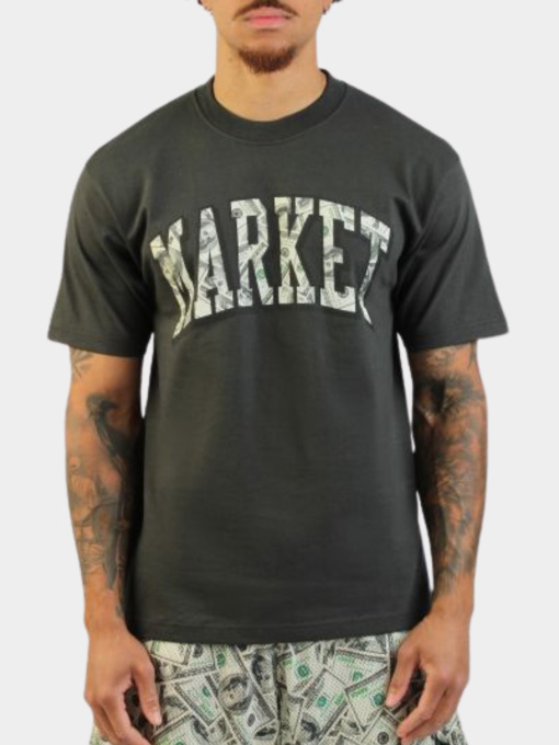 Футболки и поло Market модель MKT26Q2-SS0666-BLACK Фото