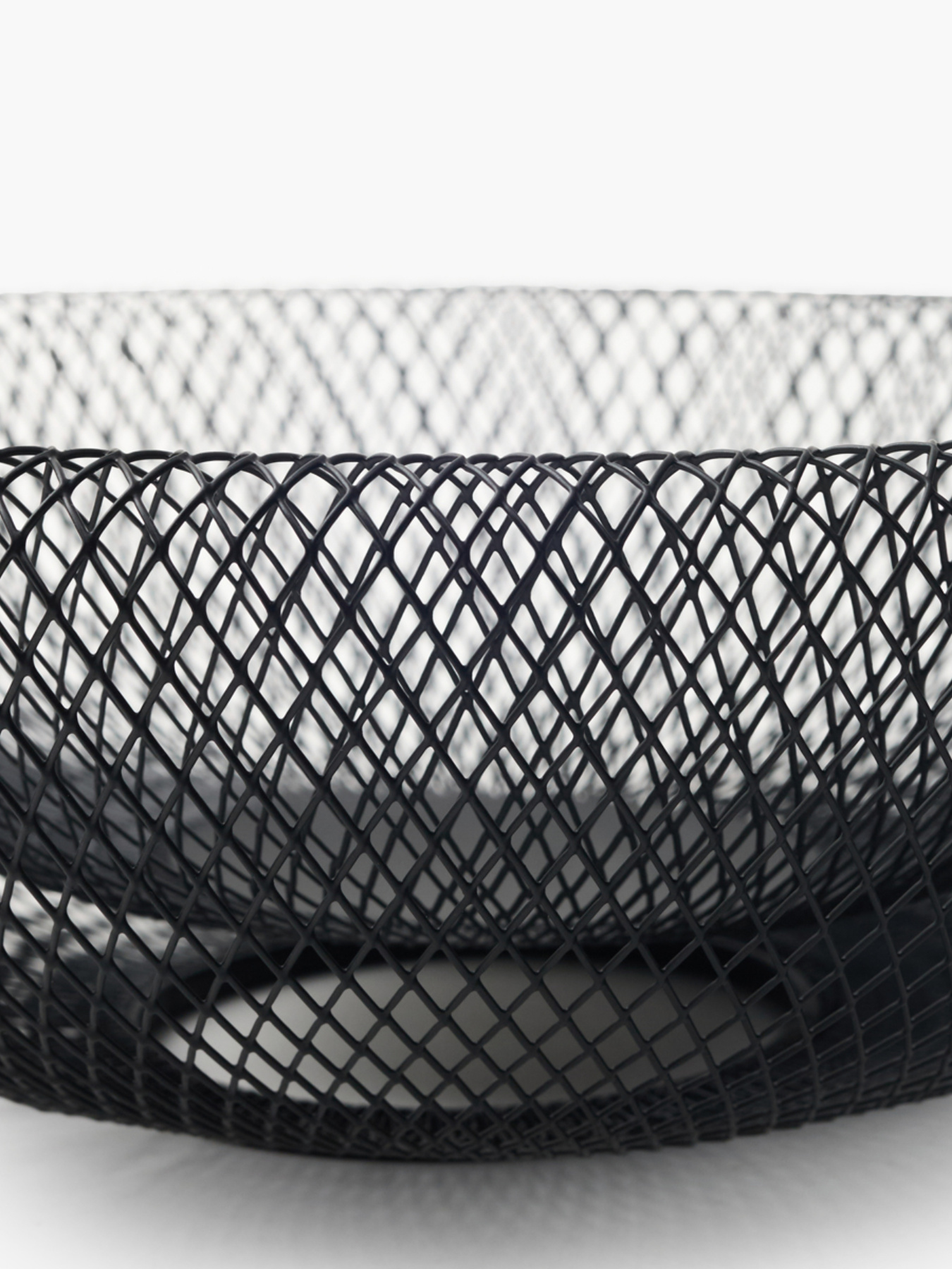 Корзина для фруктов металлическая черная MBM HOME модель KP-144 BLACK Фото