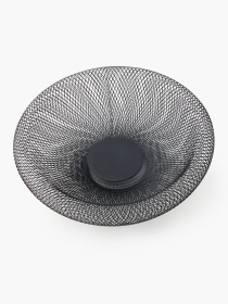 Корзина для фруктов металлическая черная MBM HOME модель KP-144 BLACK Фото