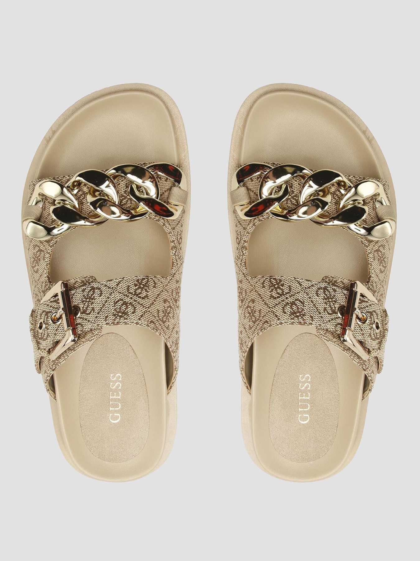 Шлёпанцы GUESS модель FL6FT2.FAL03;BEIBR Фото