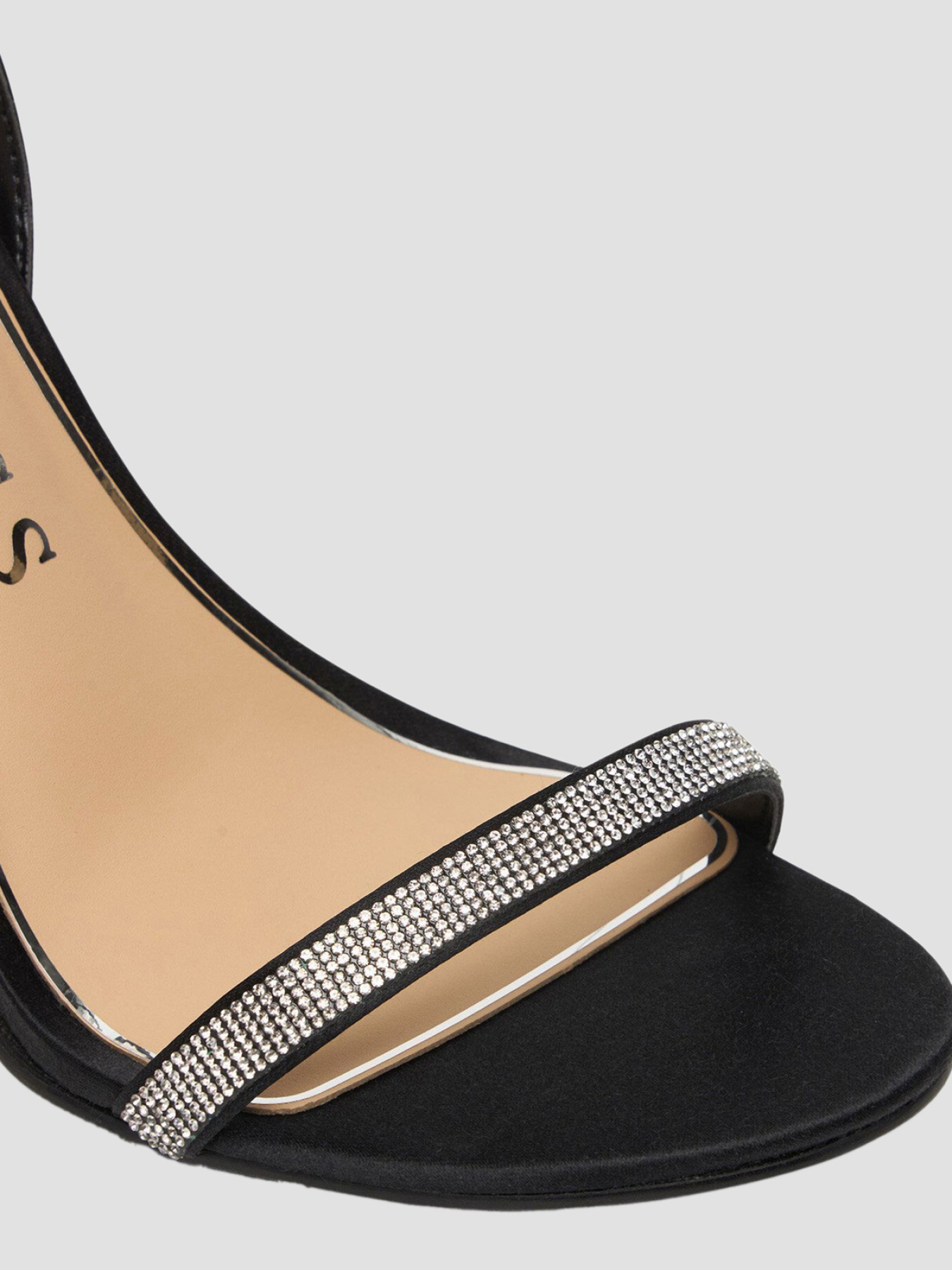 Босоніжки GUESS модель FLJCHR.SAT03;BLACK Фото