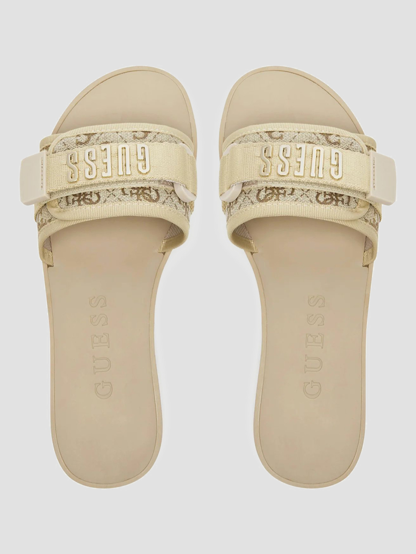 Шлёпанцы GUESS модель FLJELY.LEL19;GOLD Фото