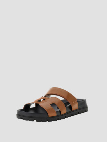 Шлёпанцы GUESS модель FLJFAS.ELE03;BROWN Фото