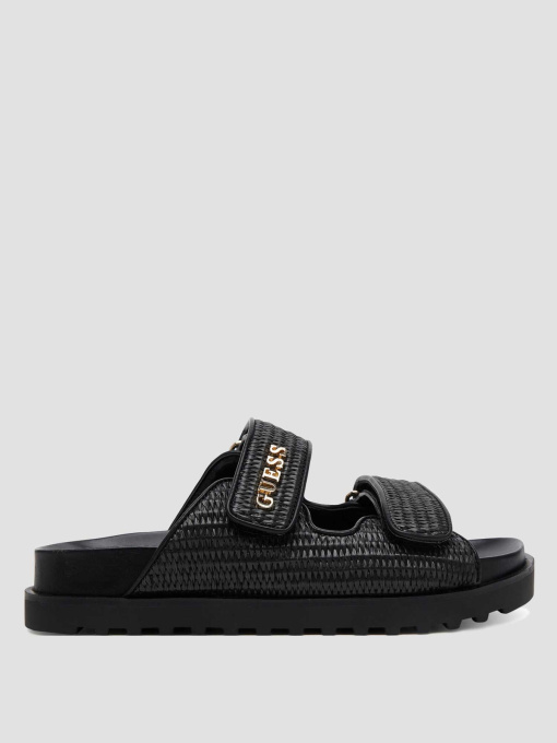 Шлёпанцы GUESS модель FLJFDE.FAP19;BLACK Фото