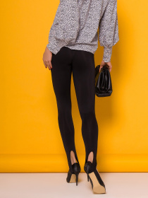 Леггинсы ISSA Plus модель 555_черный Леггинсы ISSA Plus модель 555_черный Фото