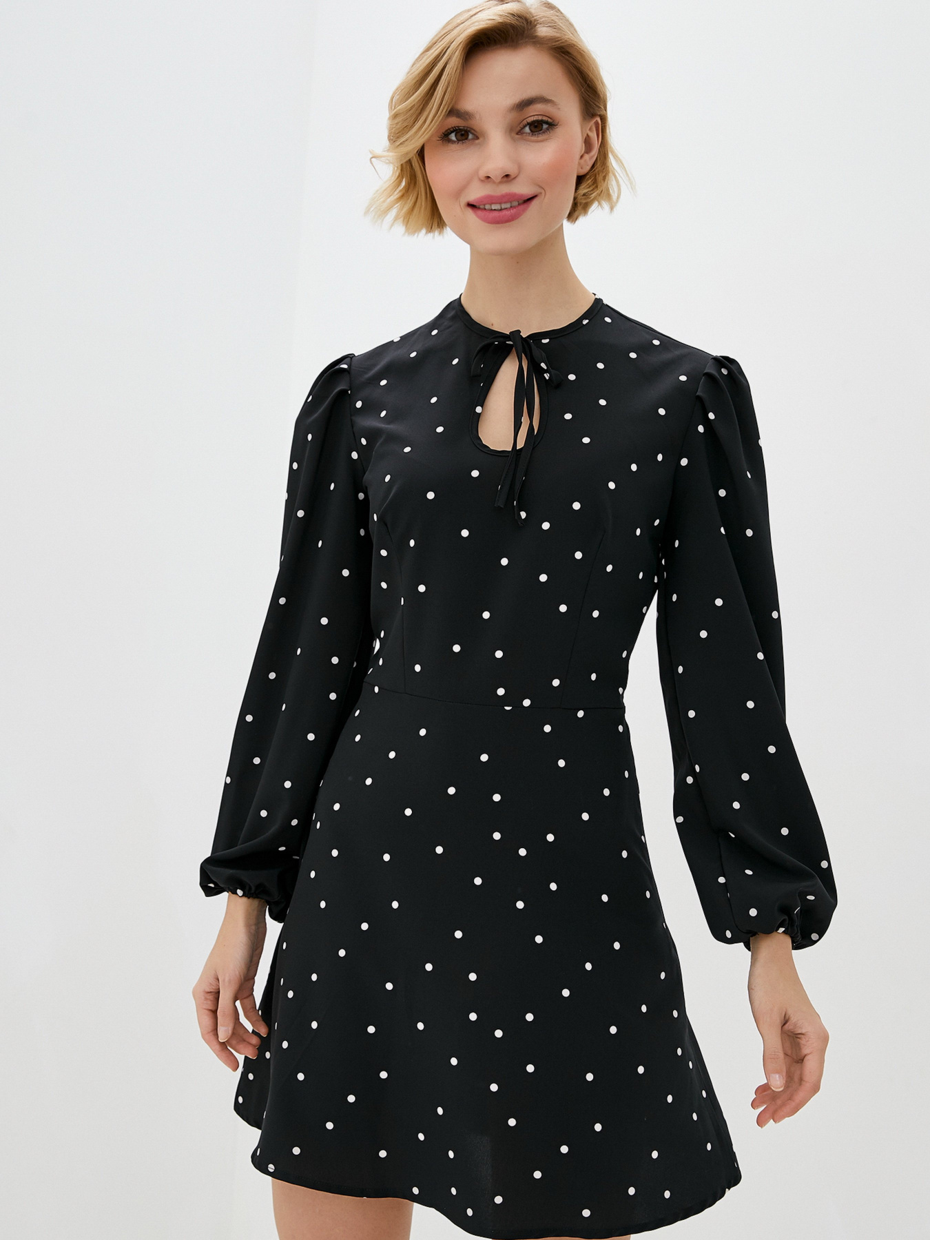 Платья ISSA Plus модель SA-366_black Фото