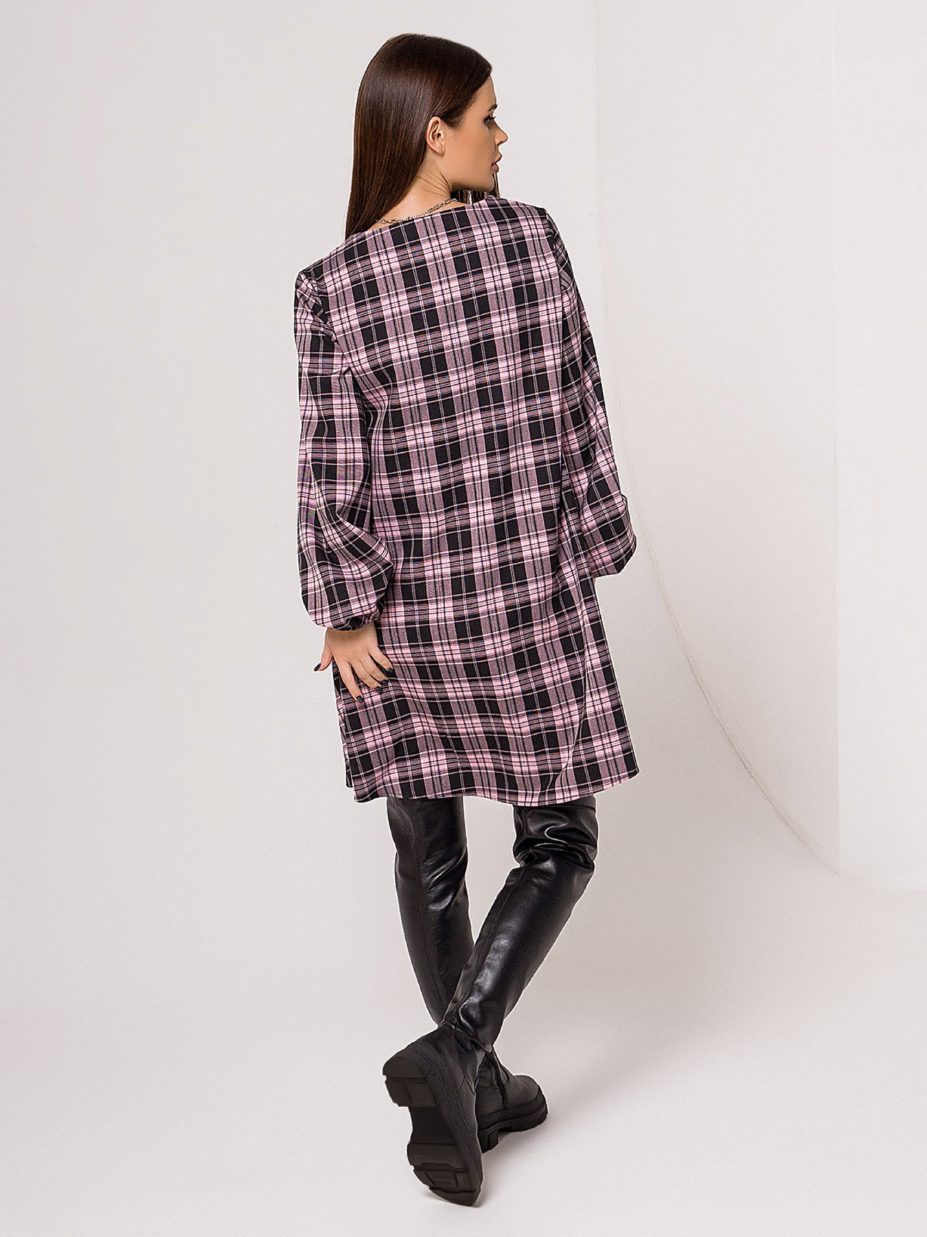 Платье мини ISSA Plus модель 13120_pink Фото