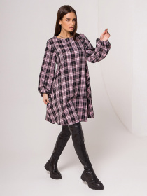 Платье мини ISSA Plus модель 13120_pink Фото