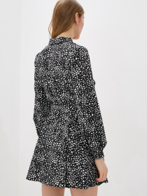 Платье мини ISSA Plus модель 13168_black Фото