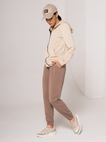 Спортивный костюм ISSA Plus модель 13103B_brownbeige Фото