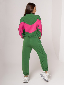 Спортивный костюм ISSA Plus модель 13135_green Фото