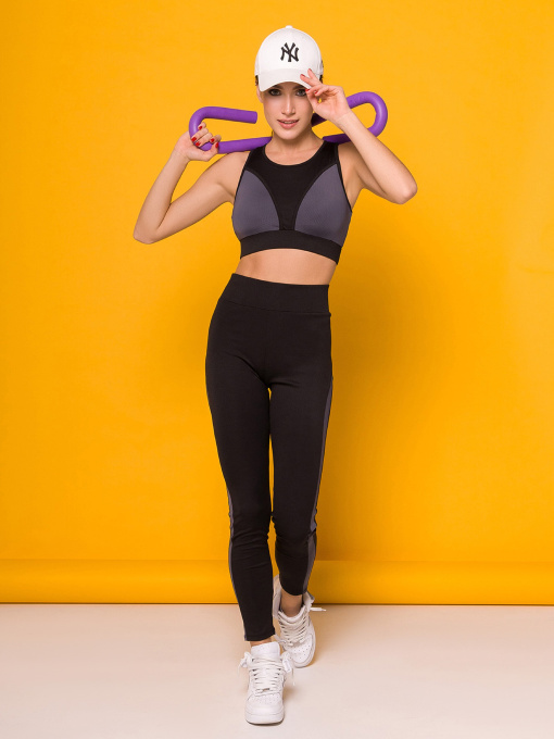 Спортивный костюм ISSA Plus модель 13122_черный Фото