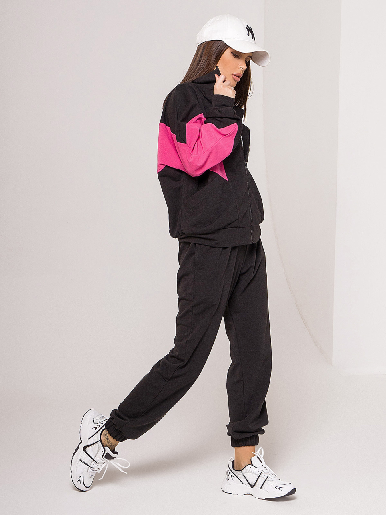 Спортивний костюм ISSA Plus модель 13135_black Фото