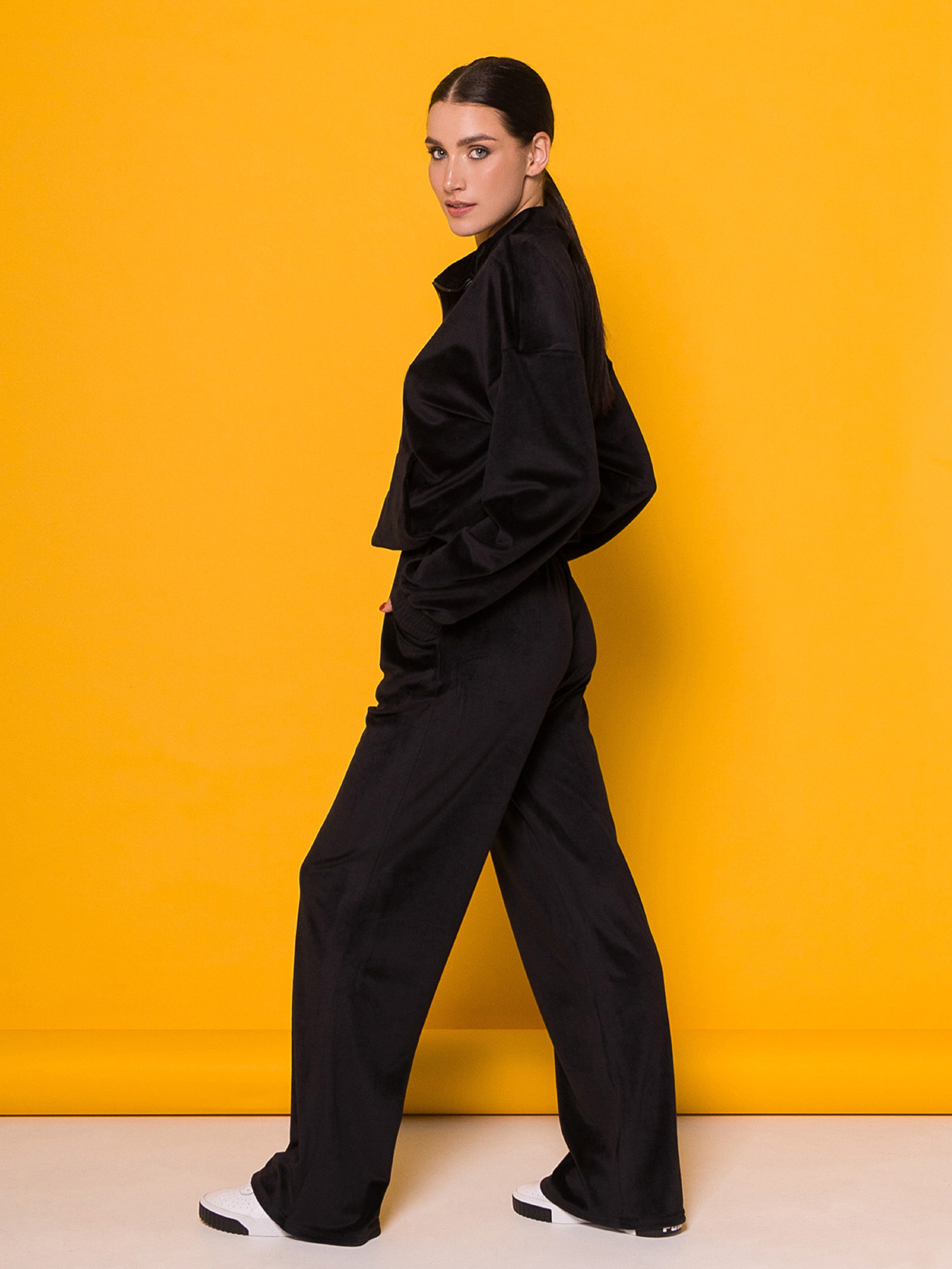 Спортивный костюм ISSA Plus модель 13136_черный Фото