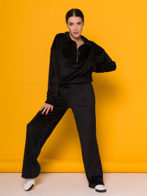 Спортивный костюм ISSA Plus модель 13136_черный Фото