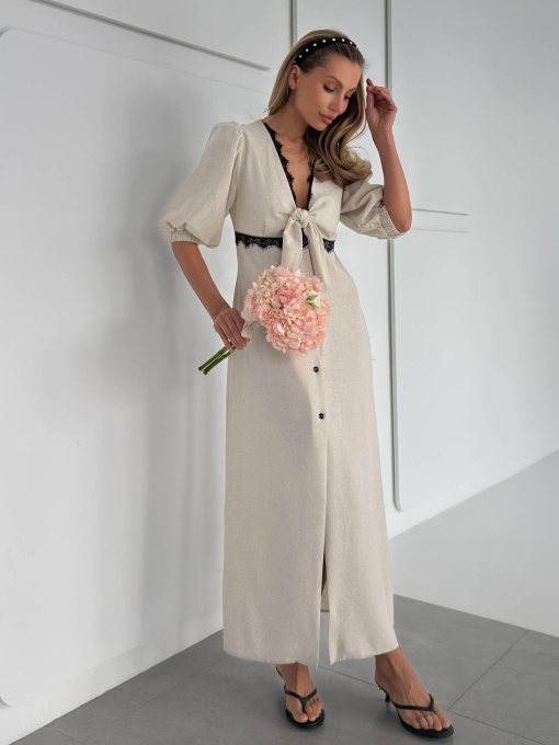 Сукні Jadone Fashion модель Suknya_Lavita_bej Фото