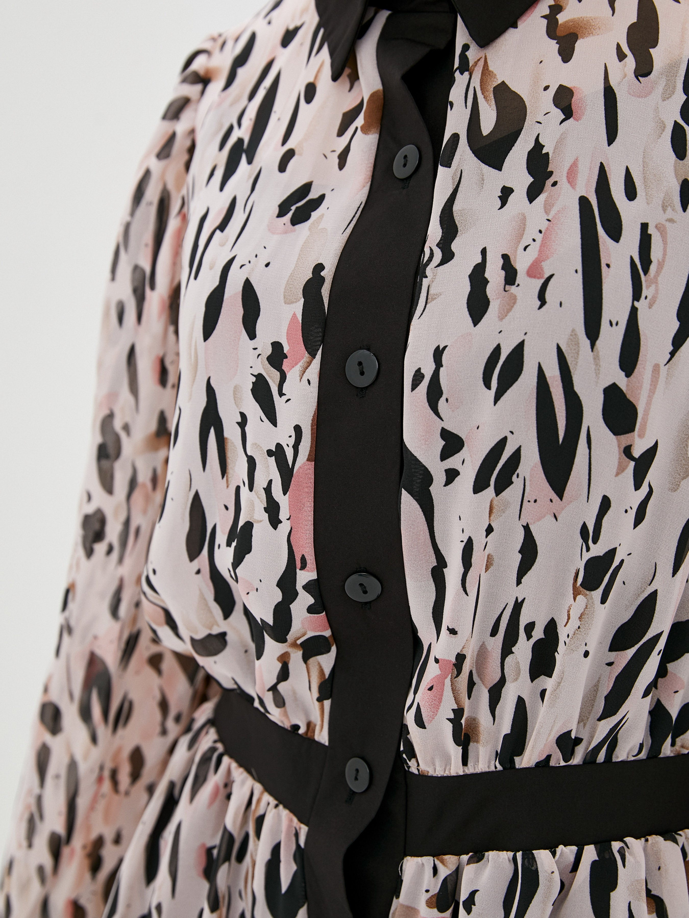 Платье миди ISSA Plus модель SA-367_multicolor Фото