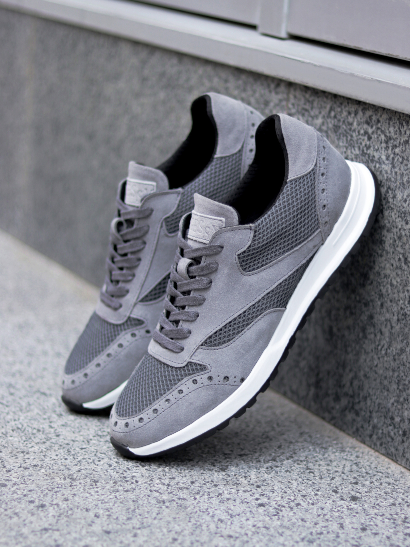 Кроссовки Legessy модель BRUNO_CAGE_GREY Фото