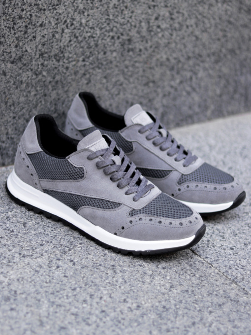 Кросівки Legessy модель BRUNO_CAGE_GREY Фото