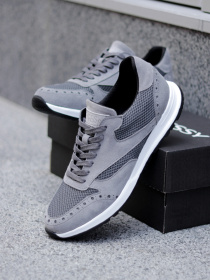 Кроссовки Legessy модель BRUNO_CAGE_GREY Фото