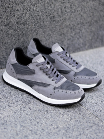 Кроссовки Legessy модель BRUNO_CAGE_GREY Фото