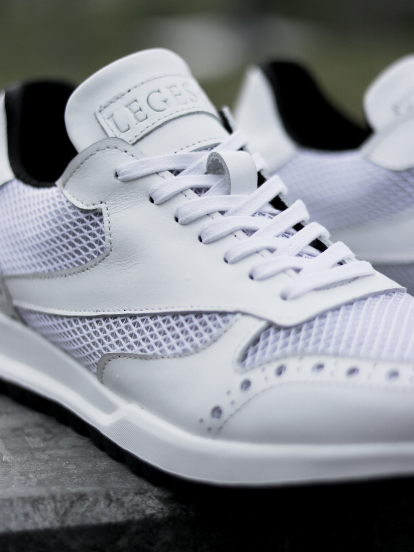 Кроссовки Legessy модель BRUNO_CAGE_WHITE Фото