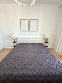 Покривало «Diamond Nordic», графіт Cosy модель DN180200GR Фото