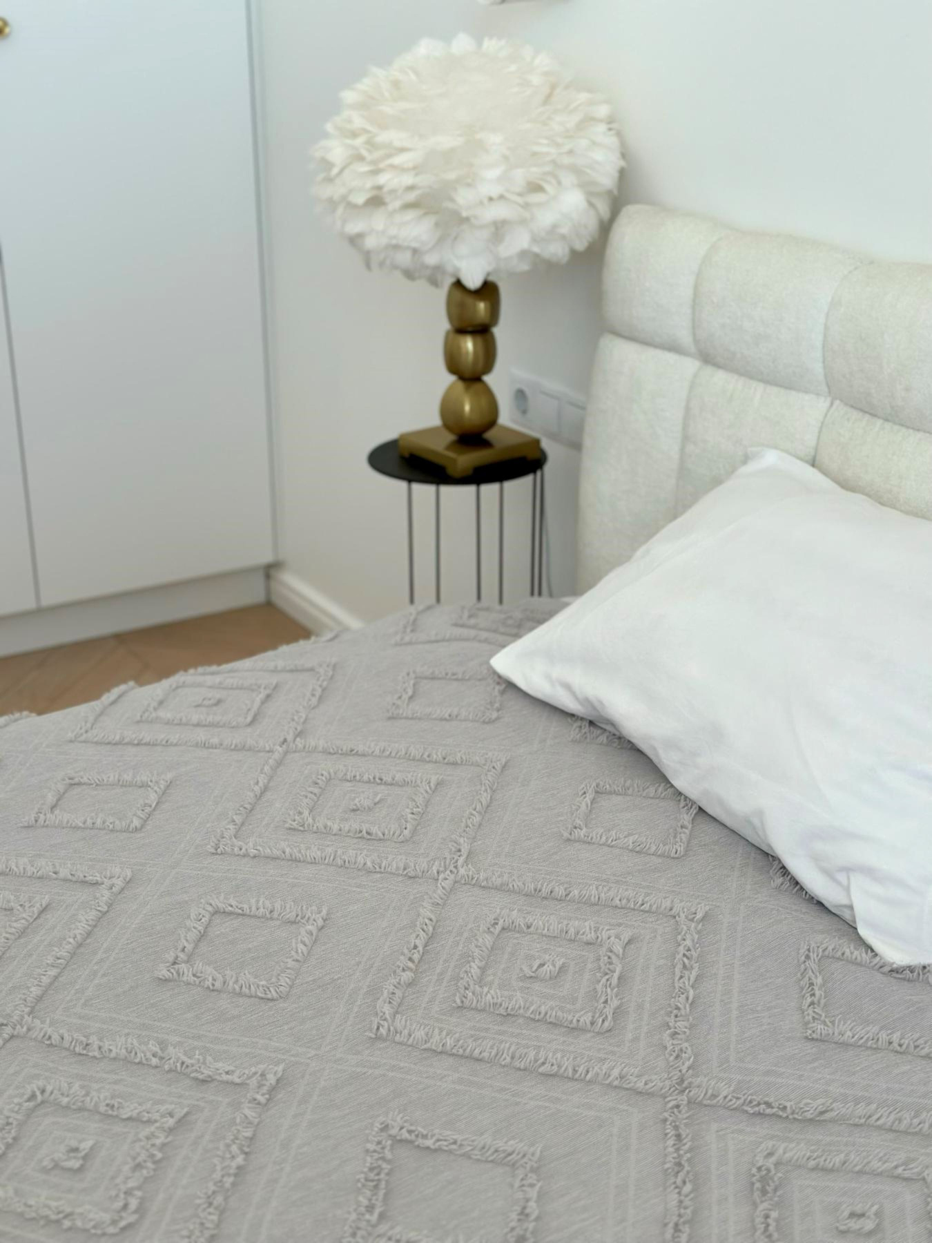 Покривало «Diamond Nordic», світло-сірий Cosy модель DN180200LG Фото