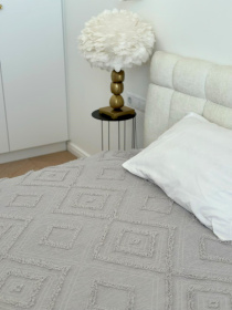 Покривало «Diamond Nordic», світло-сірий Cosy модель DN180200LG Фото