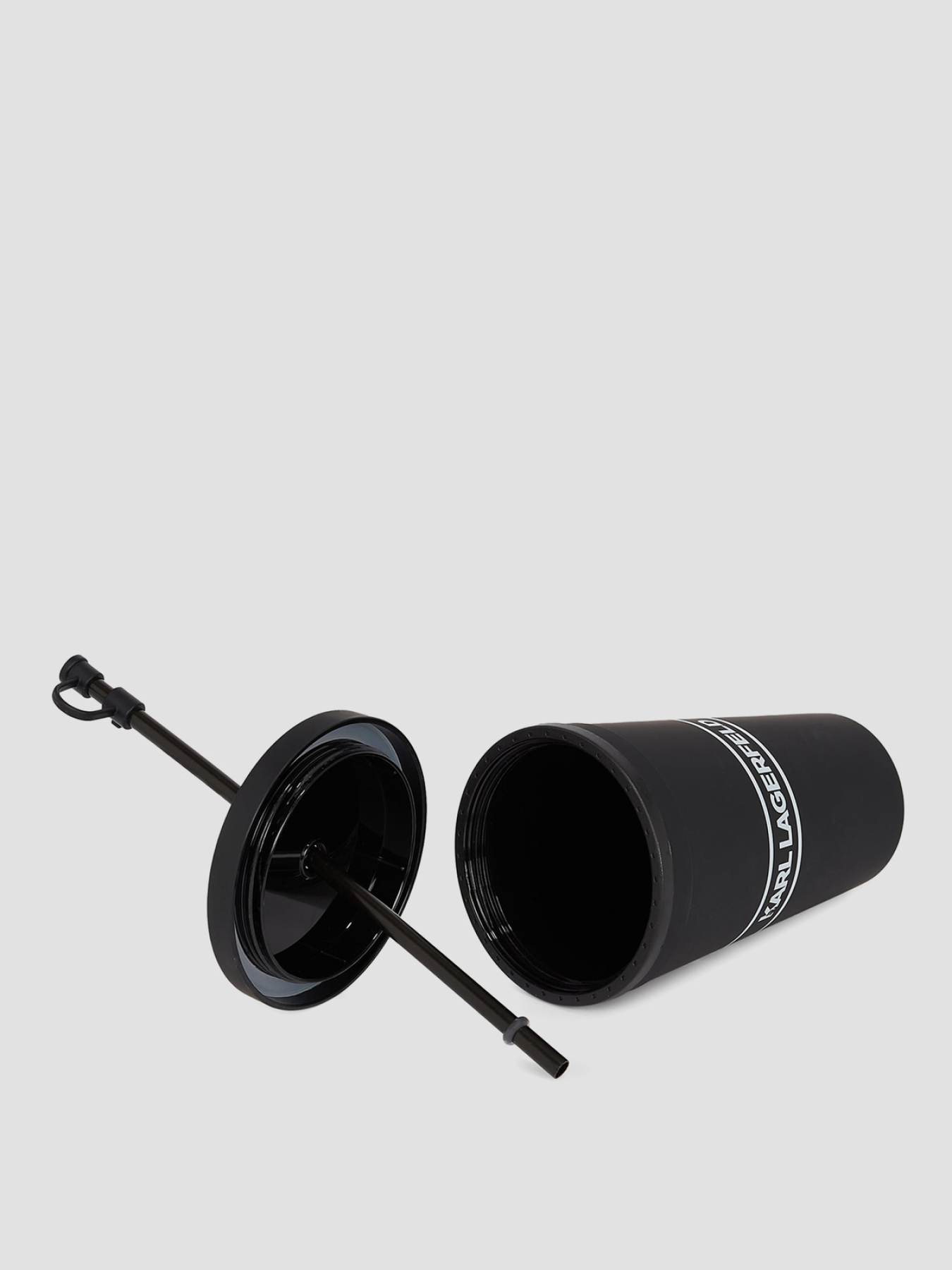 Склянка з трубочкою Karl Lagerfeld Amsterdam Karl Lagerfeld модель A1M42033;999 Склянка з трубочкою Karl Lagerfeld Amsterdam Karl Lagerfeld модель A1M42033;999 Фото