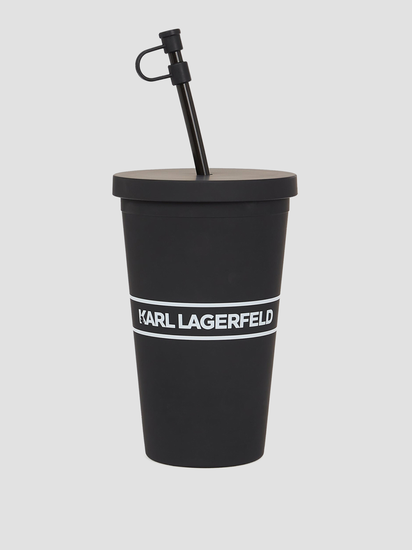 Склянка з трубочкою Karl Lagerfeld Amsterdam Karl Lagerfeld модель A1M42033;999 Склянка з трубочкою Karl Lagerfeld Amsterdam Karl Lagerfeld модель A1M42033;999 Фото