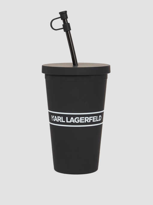 Склянка з трубочкою Karl Lagerfeld Amsterdam Karl Lagerfeld модель A1M42033;999 Фото