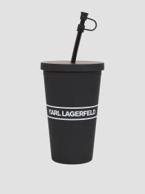 Склянка з трубочкою Karl Lagerfeld Amsterdam Karl Lagerfeld модель A1M42033;999 Фото