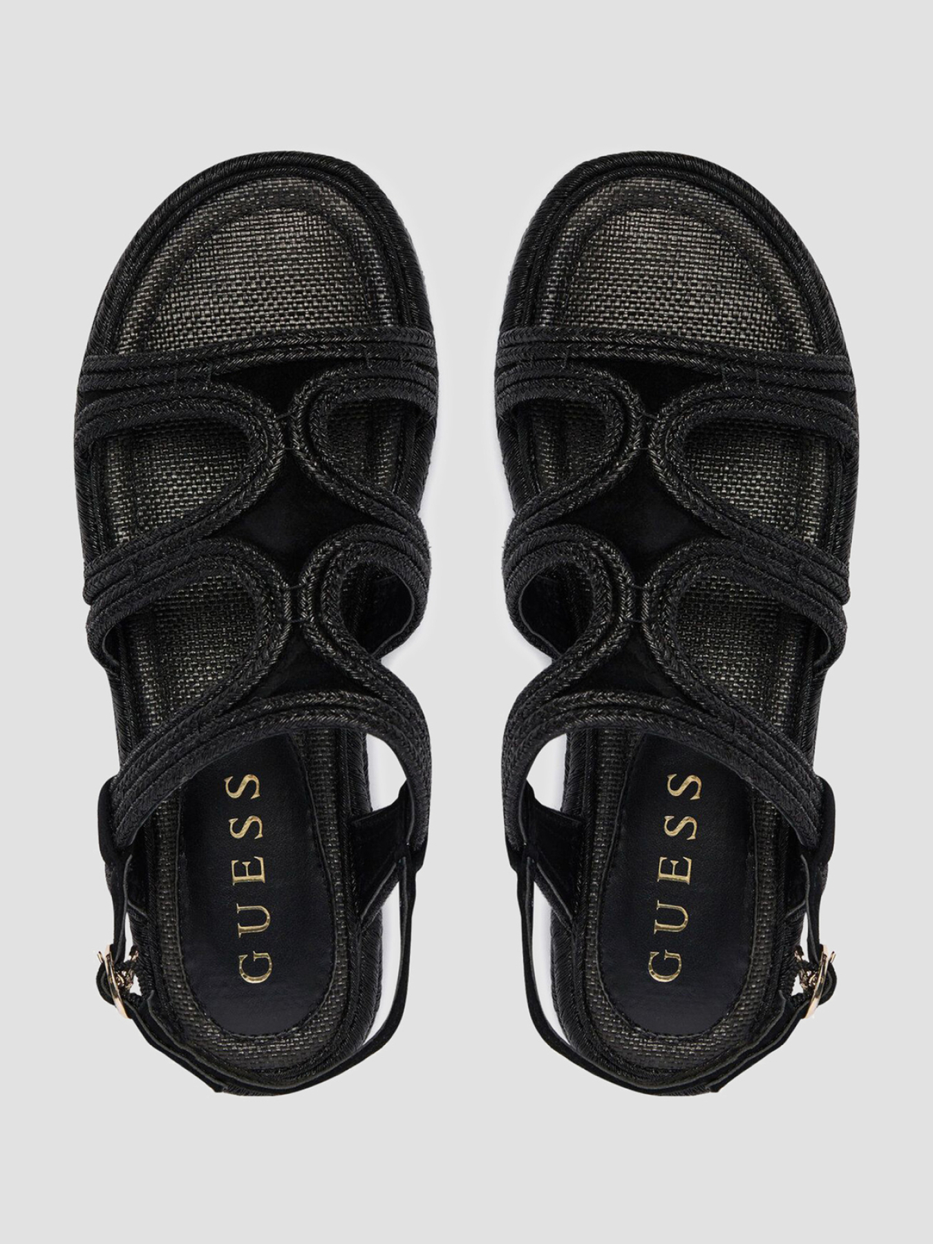 Сандалії GUESS модель FLJKLR.FAB03;BLACK Фото