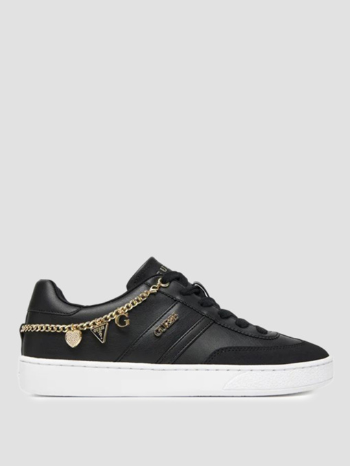 Кеди GUESS модель FLTNAO.LEA12;BLACK Фото