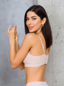 Бюстгальтер ISSA Plus модель BL2-202_darkbeige Фото