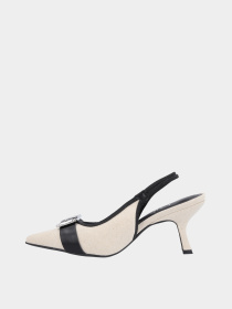 Туфли и лоферы Betsy модель Ан-967004/01-01-light beige/black Фото