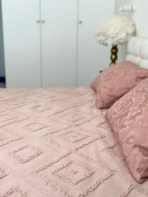 Покривало «Diamond Nordic», тьмяно-рожевий Cosy модель DN180200DP Фото