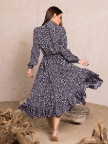 Платье макси ISSA Plus модель 13142_черный Фото