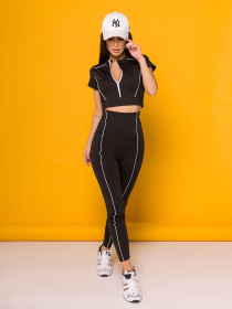 Спортивний костюм ISSA Plus модель 13144_black Фото