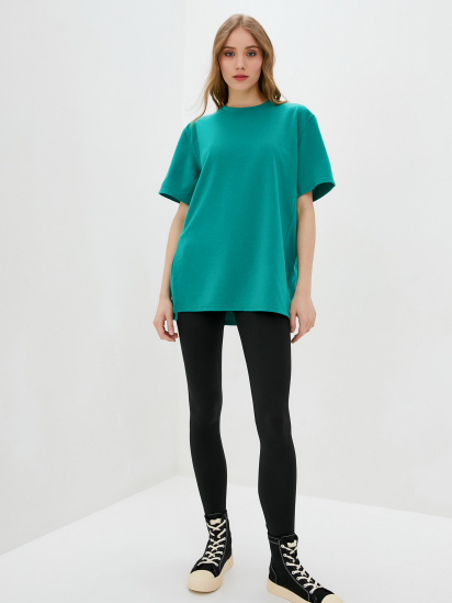 Костюм ISSA Plus модель 13150_blackgreen — фото - INTERTOP