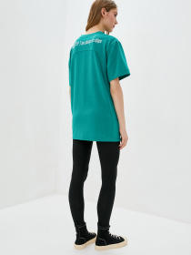 Повседневный костюм ISSA Plus модель 13150_blackgreen Повседневный костюм ISSA Plus модель 13150_blackgreen Фото