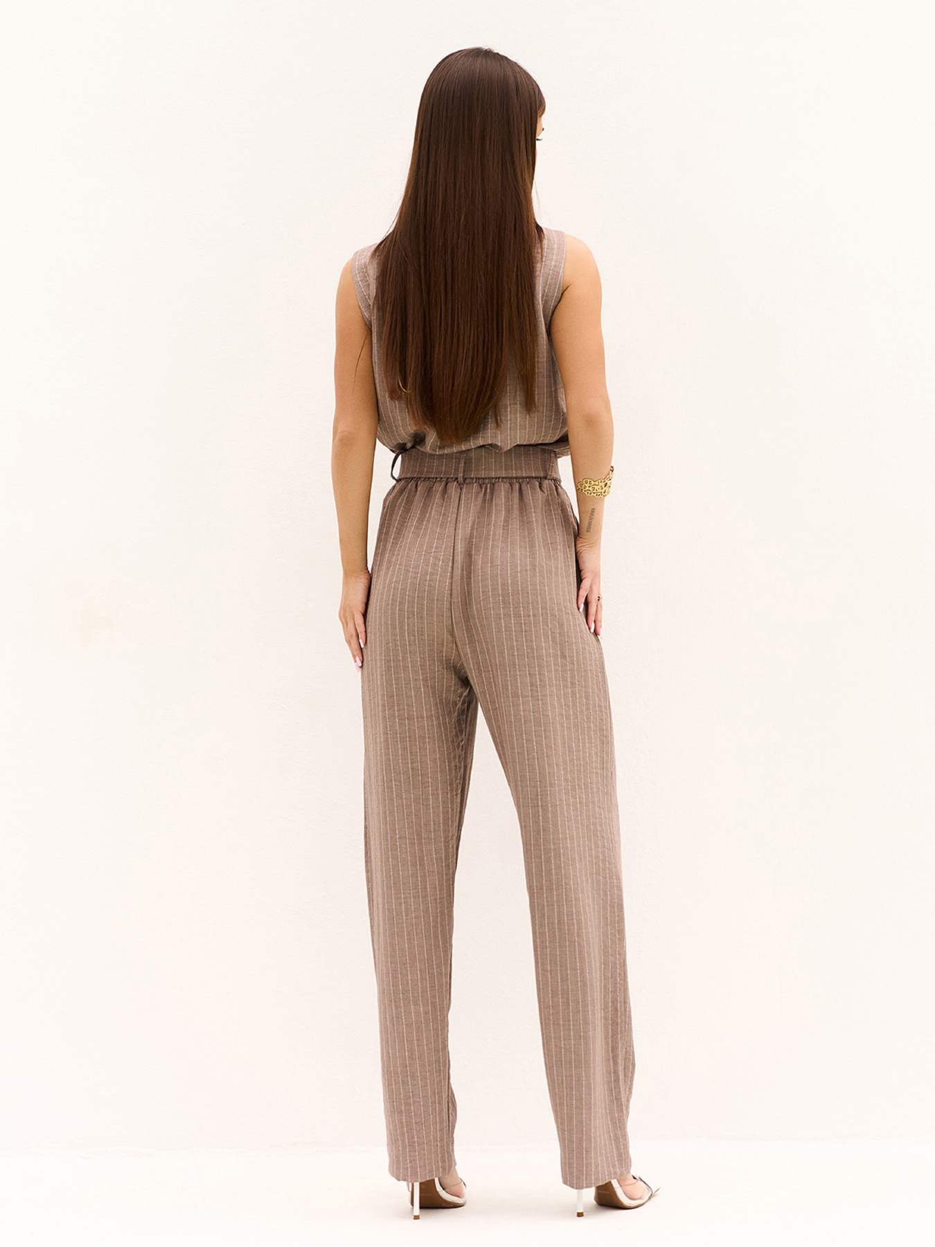 Костюмы ISSA Plus модель 15707_коричневый Фото