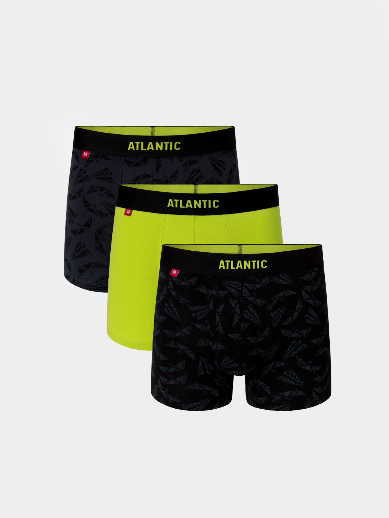 Набір трусів Atlantic модель 3MH-040_GRF_LIMC_CZA Фото