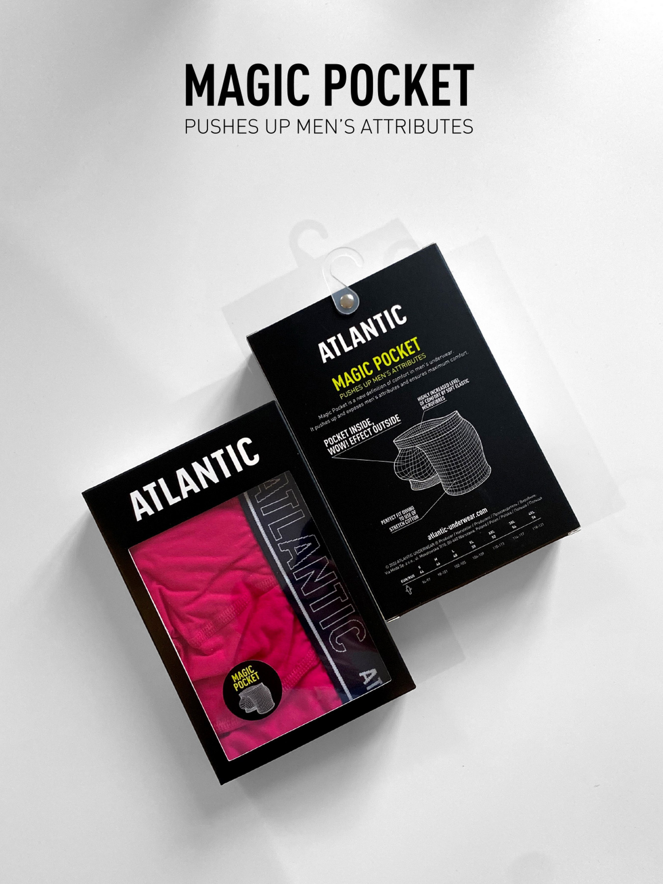 Трусы Atlantic модель MH-1191_ROZ Фото