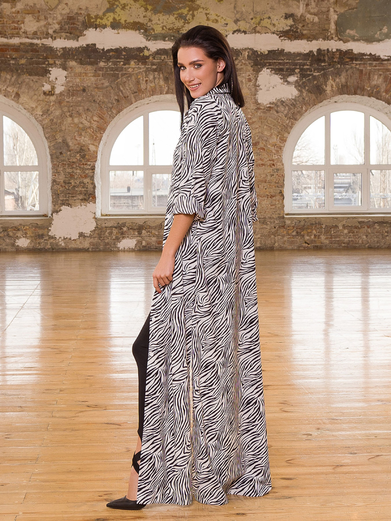 Туніка ISSA Plus модель 13157_белый Фото