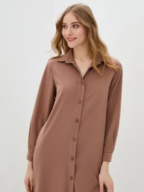 Платья ISSA Plus модель 13158_beige Фото