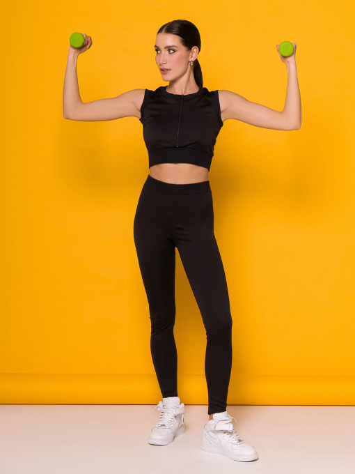 Спортивный костюм ISSA Plus модель 13145_черный Фото