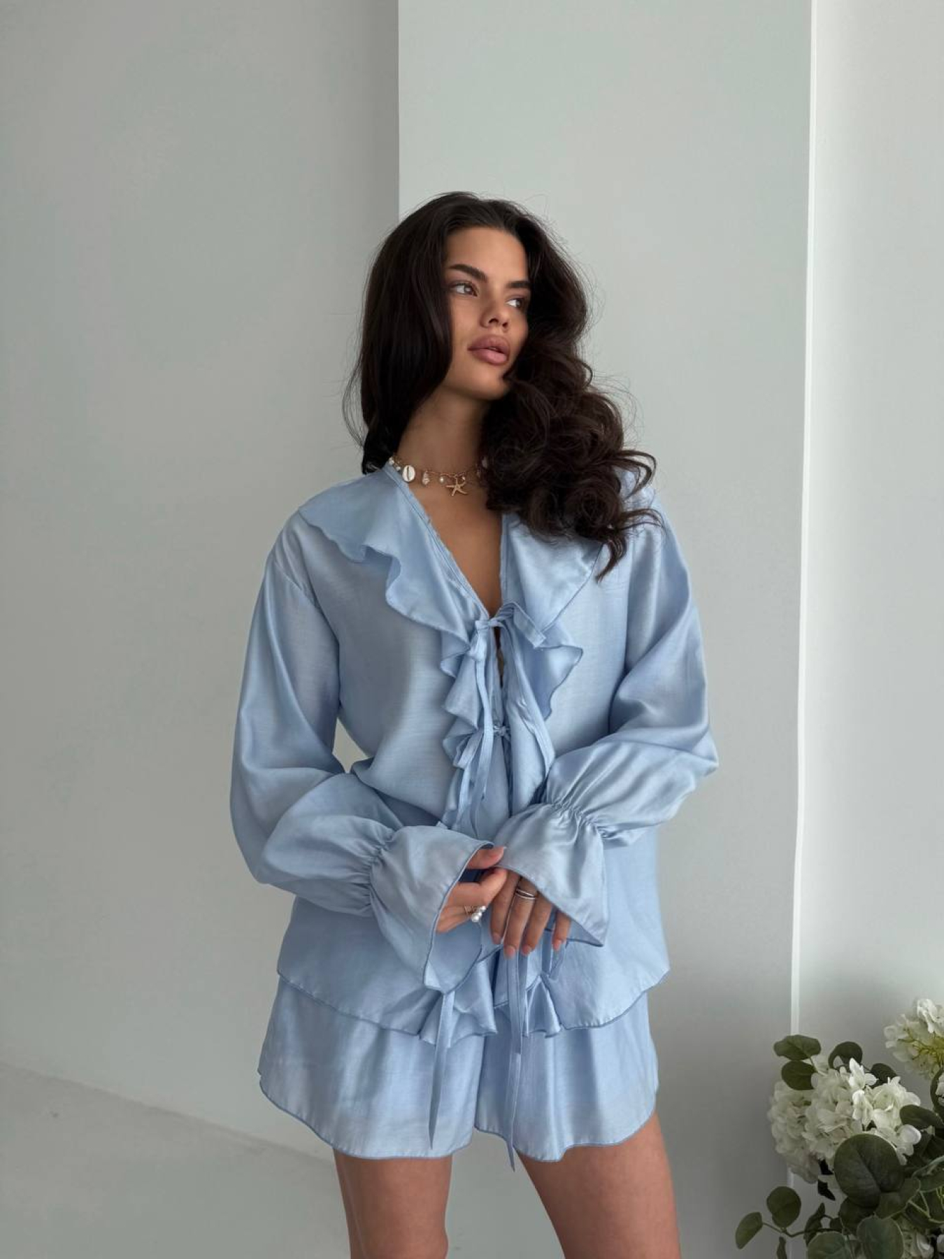 Костюмы Uaclothes модель like18562-goluboj Костюмы Uaclothes модель like18562-goluboj Фото